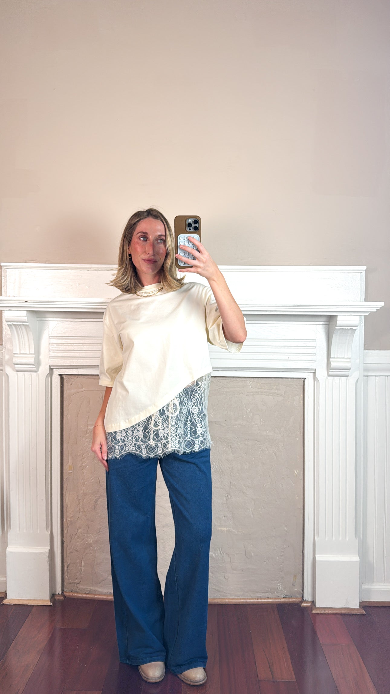 Knit Cotton Wide Leg Pants - PREORDER