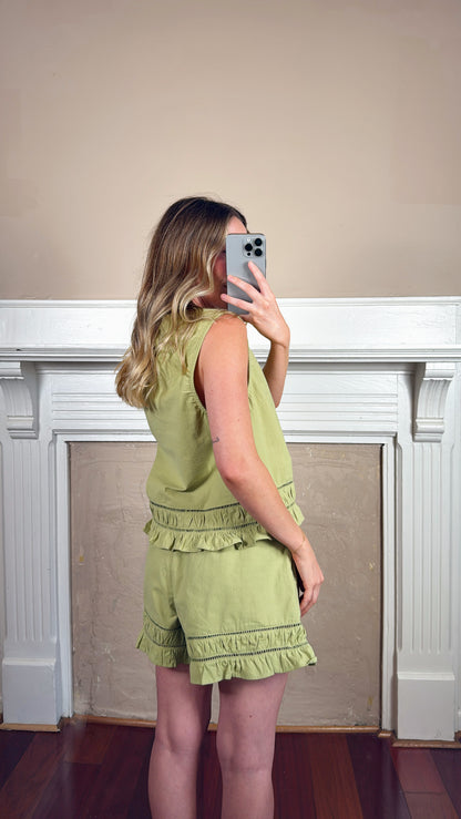 Matcha Top and Shorts Set