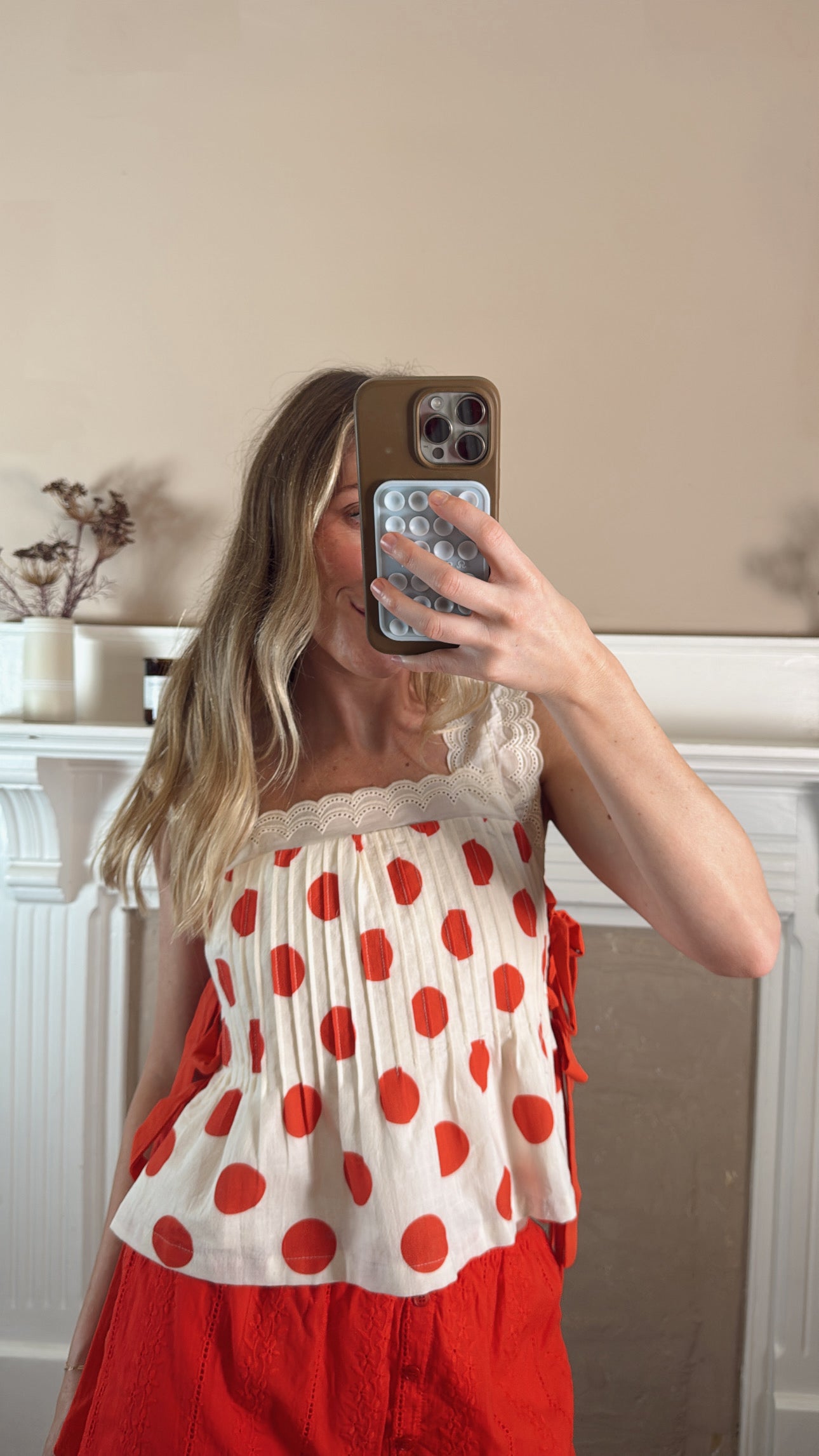 Polka Dot Top