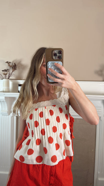 Polka Dot Top