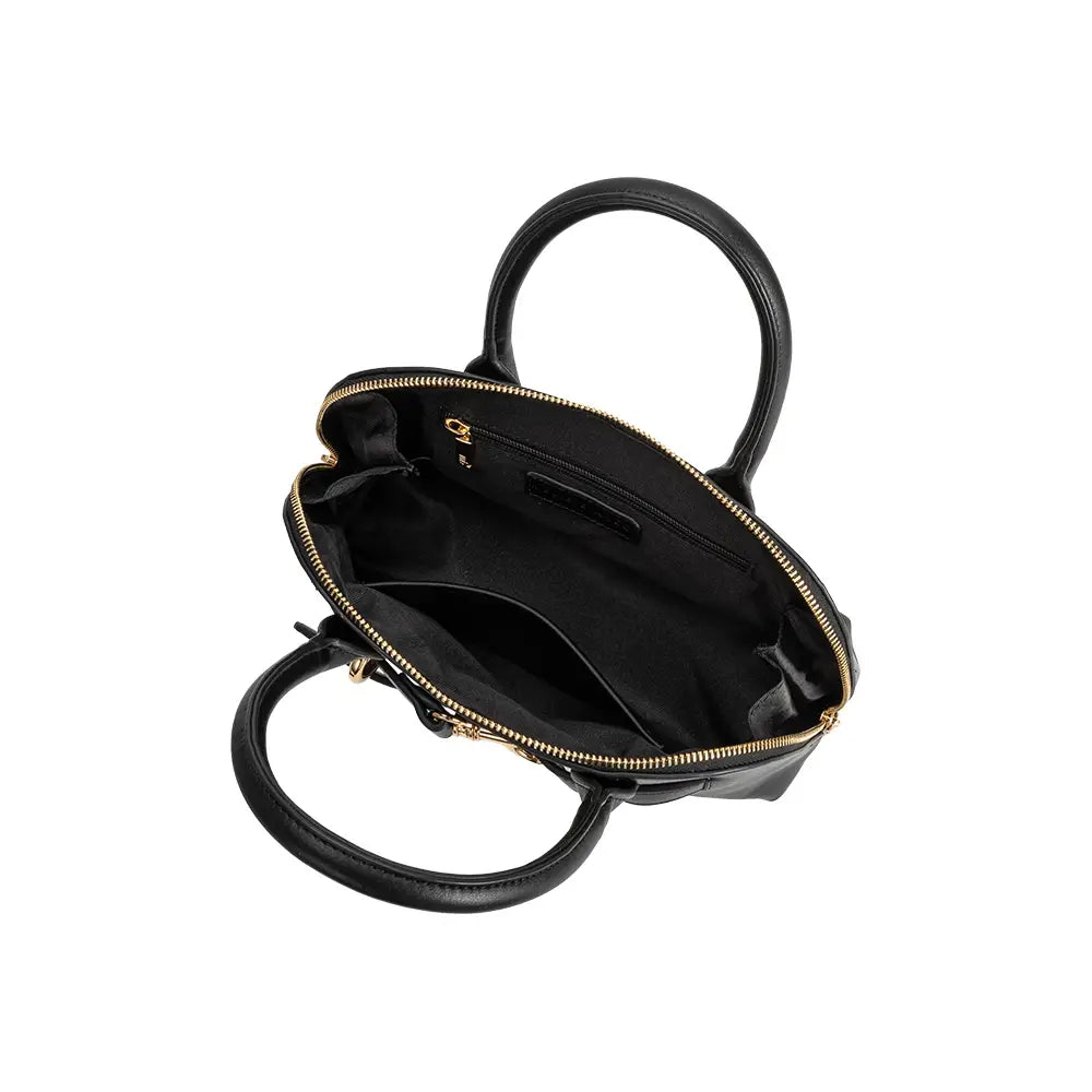 Rue Black Top Handle Bag