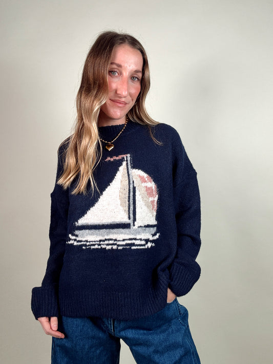 Sailboat Sweater