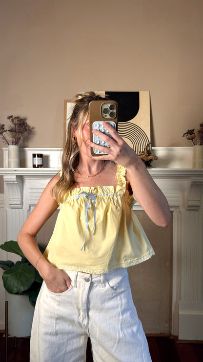 Nelson Poplin Top