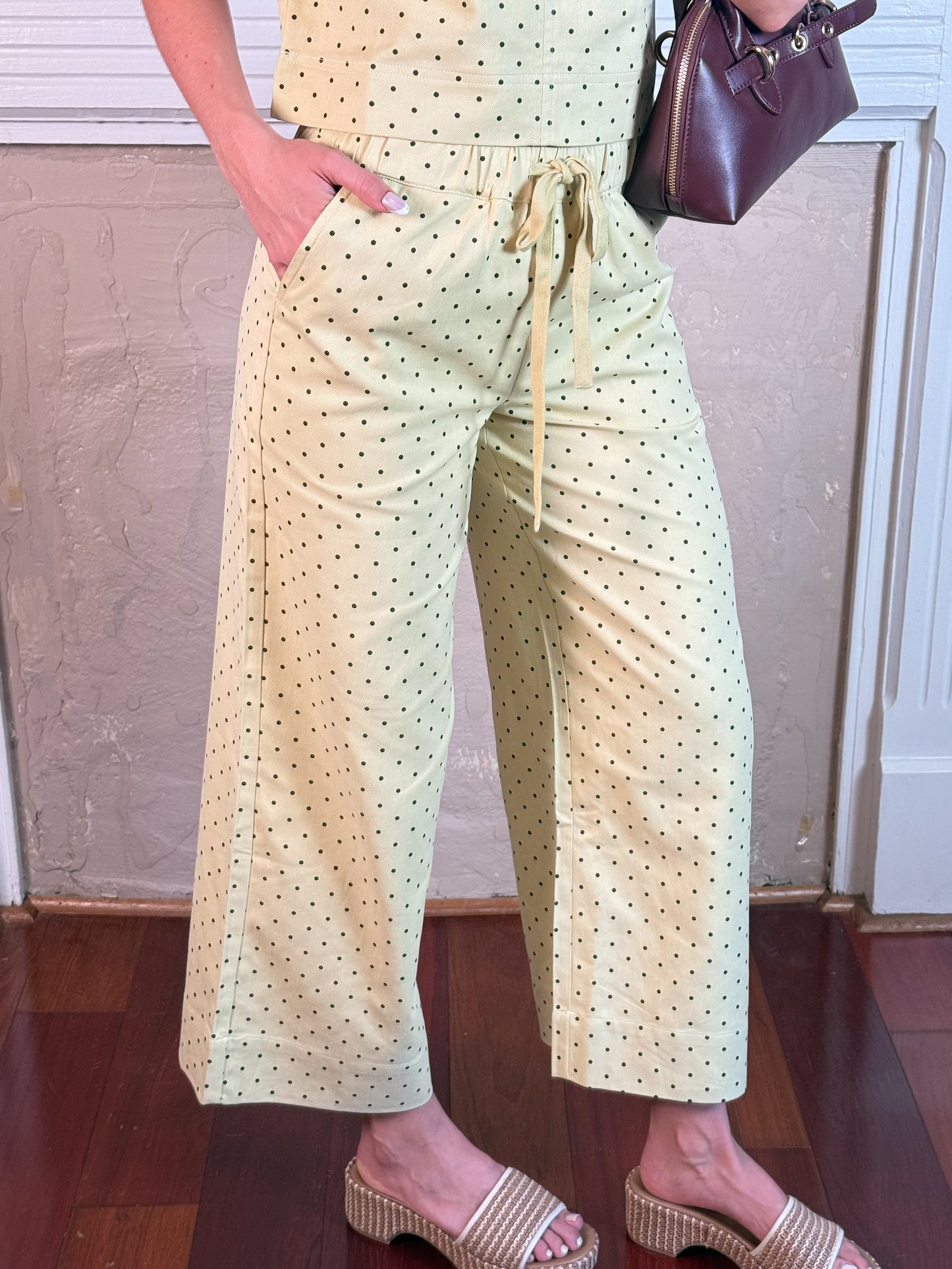 Luna Polka Dot Top and Pants Set