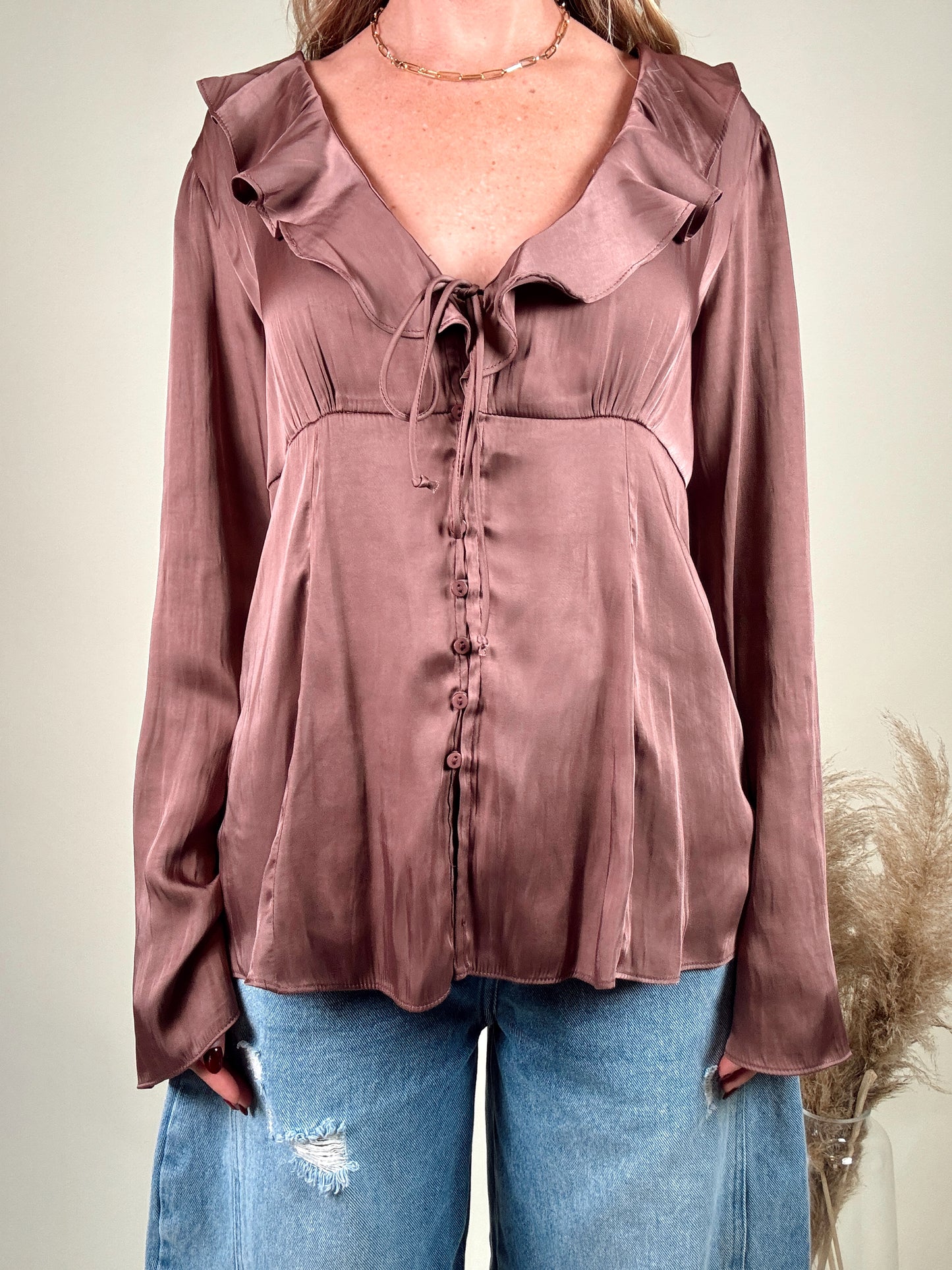 Amelie Ruffle Top