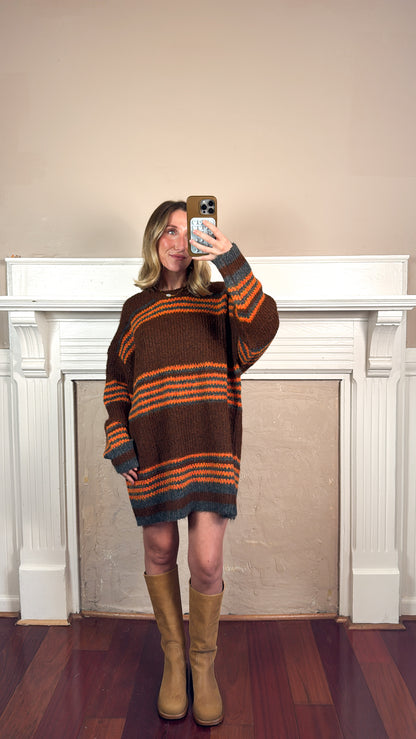 Striped Sweater Dress