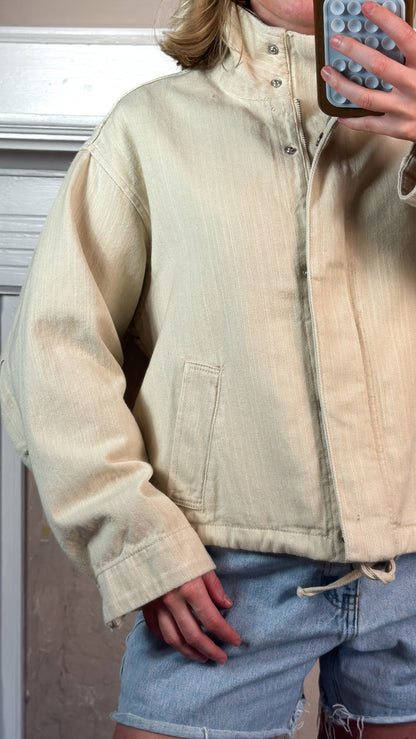 Washed Beige Jacket