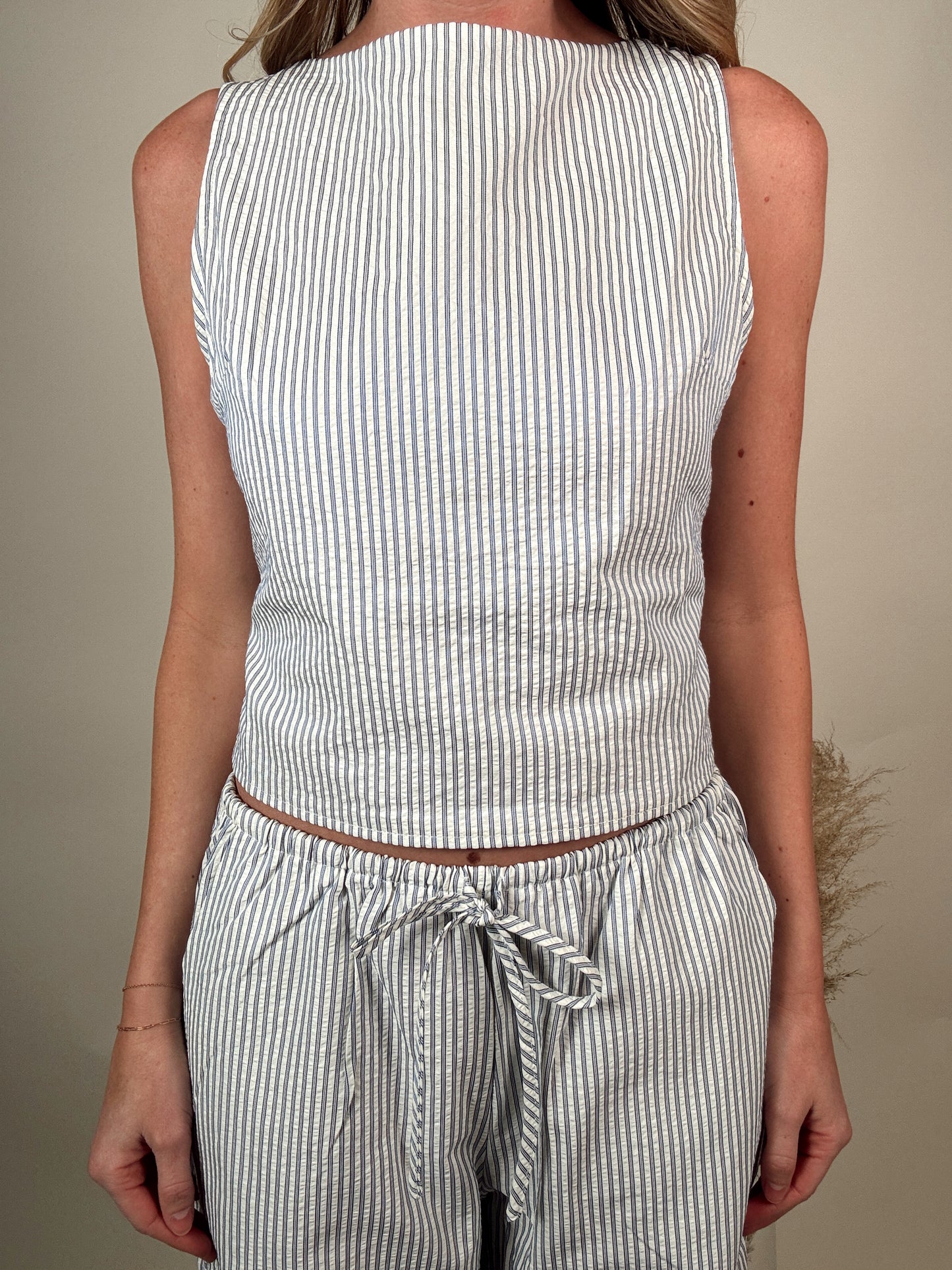Sailor Striped Tank Top