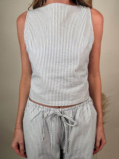 Sailor Striped Tank Top