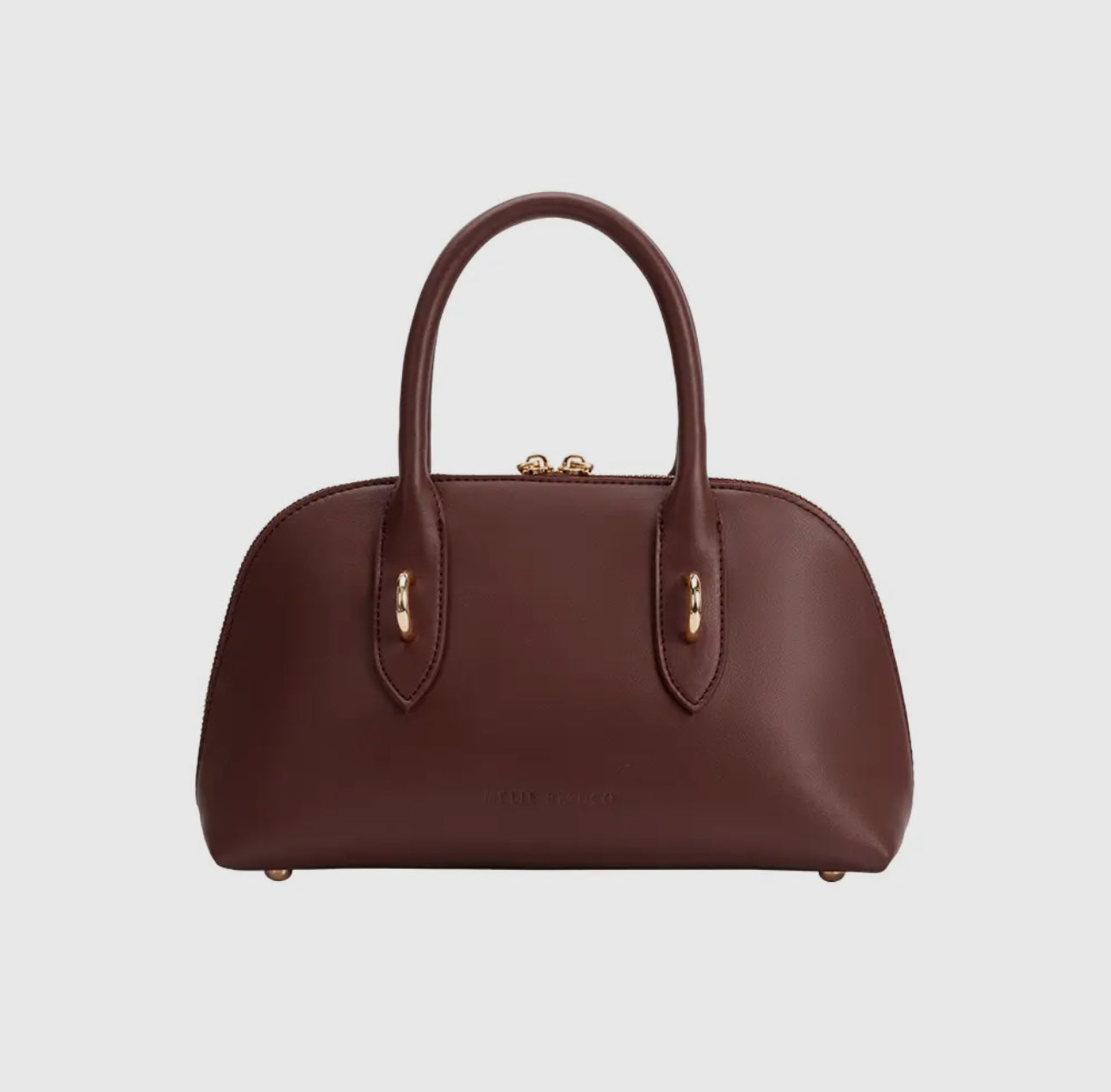 Rue Burgundy Top Handle Bag