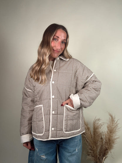 Gingham Jacket