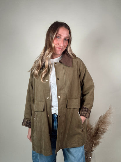 November Barn Jacket - Green