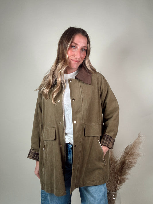 November Barn Jacket - Green