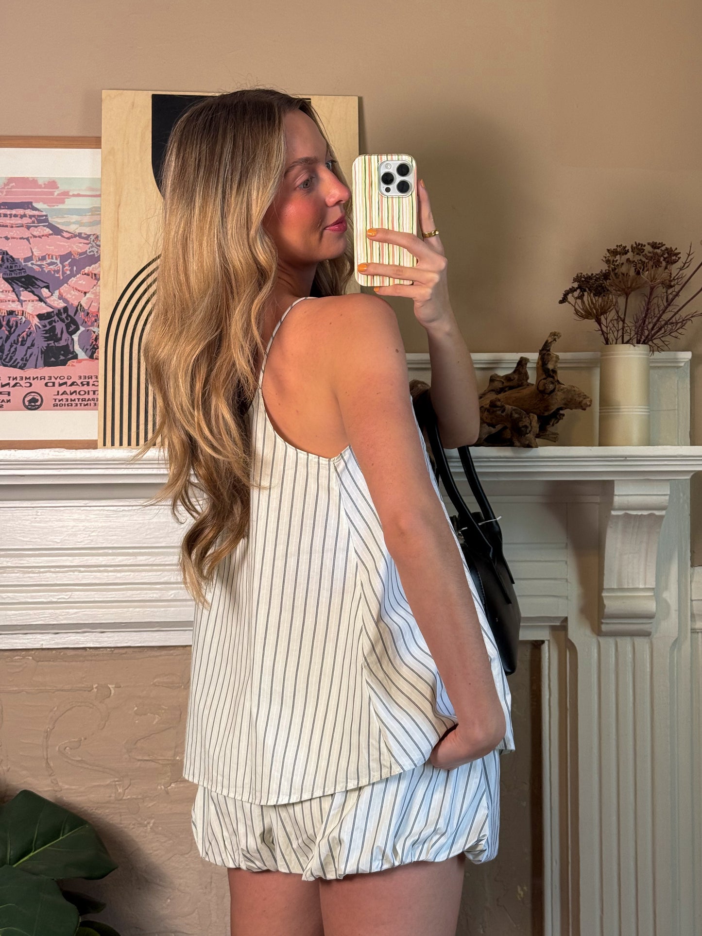 The Harper Tank and Bubble Shorts Set