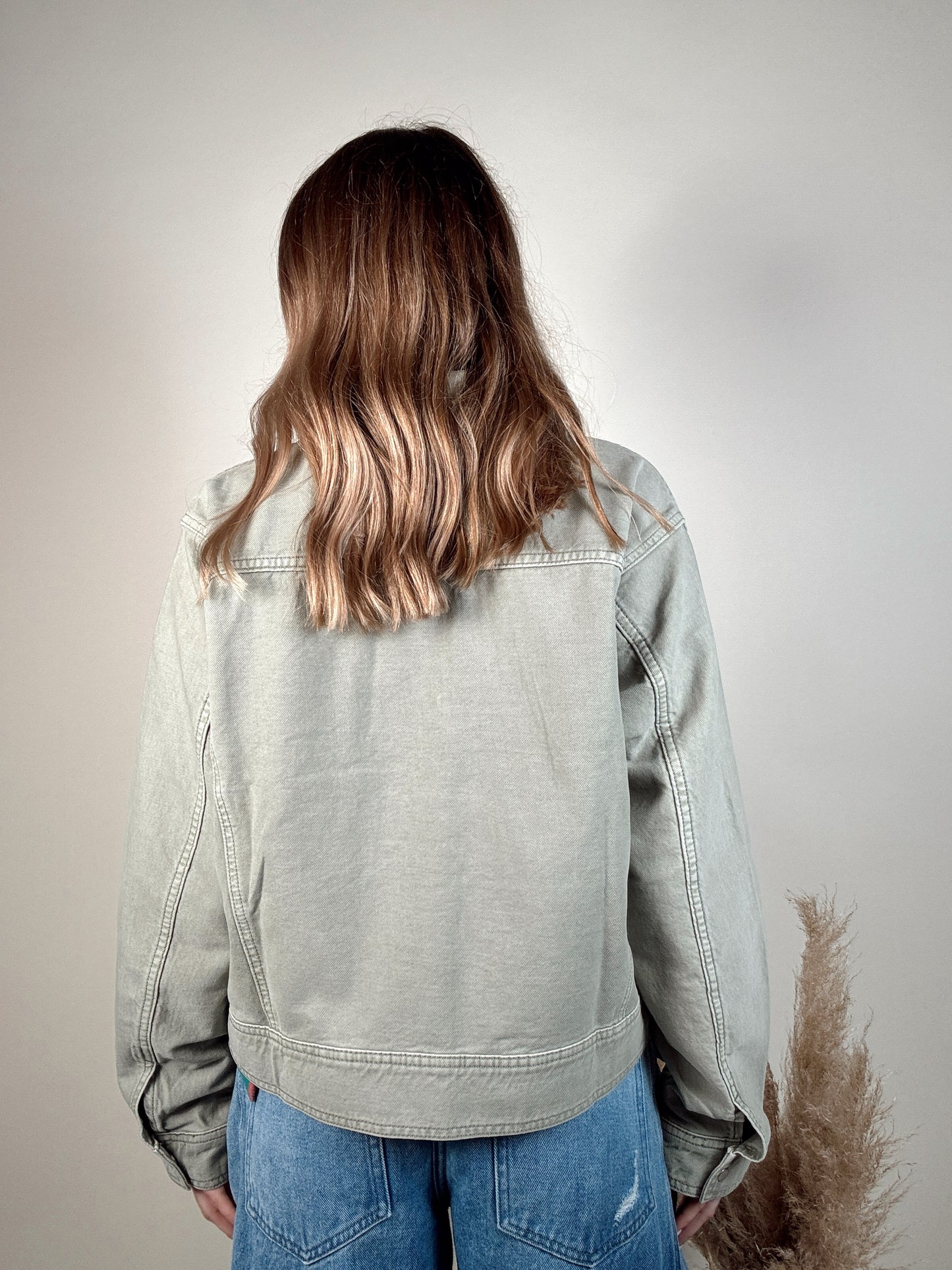 Sage Washed Cotton Jacket