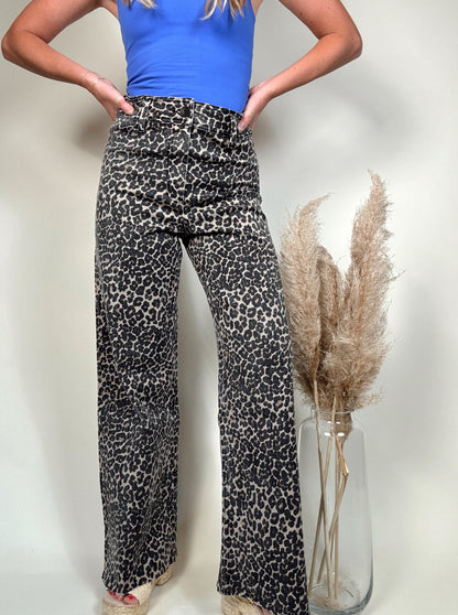 Leopard Print Pants