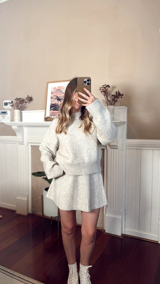 Sadie Sweater and Skirt Set