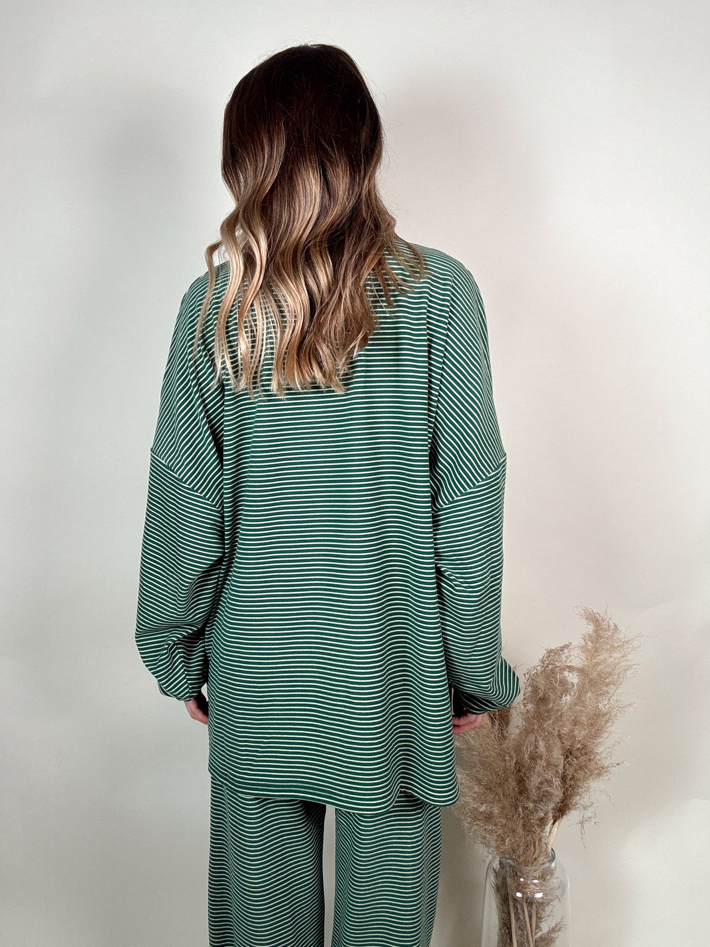Lemon Lime Striped Top