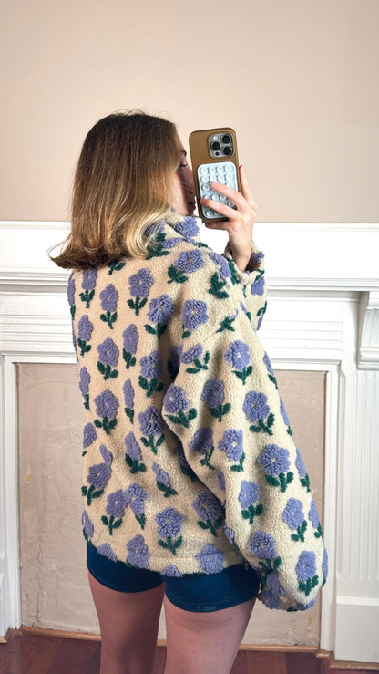 Flower Power Sherpa Jacket
