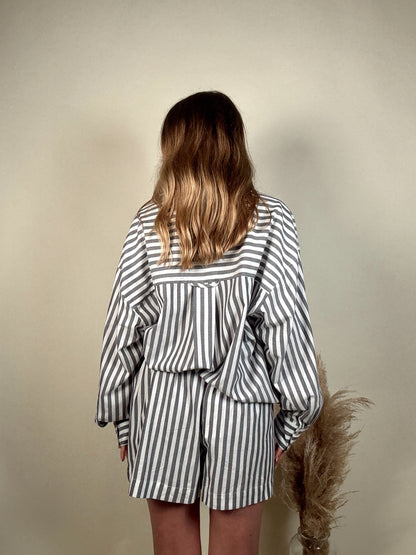 Laguna Striped Top and Shorts Set