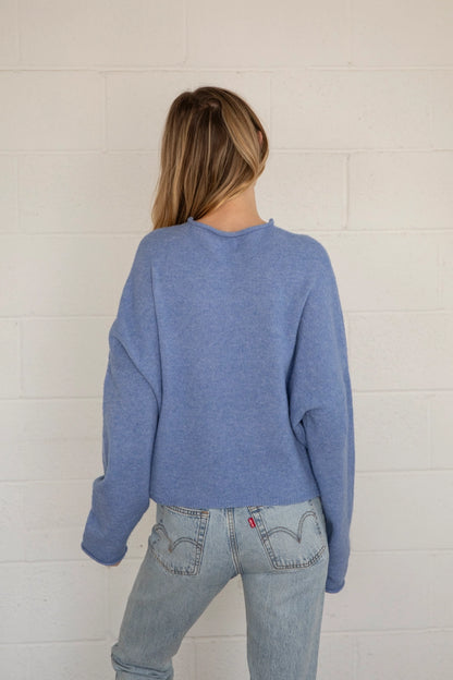 Nola Cardigan - Dusty Blue
