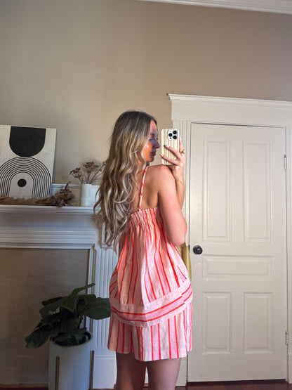 Leia Striped Tank and Shorts Set