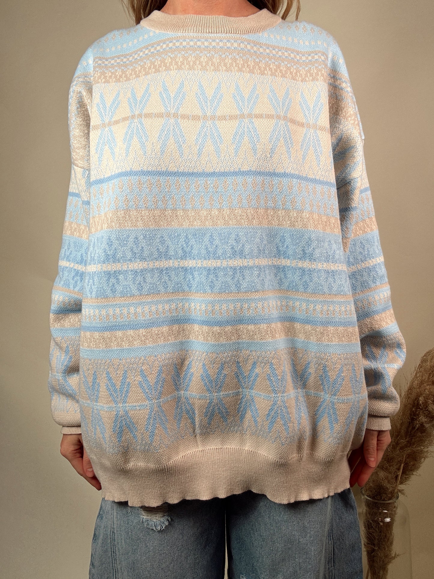 Aspen Ski Sweater - Blue