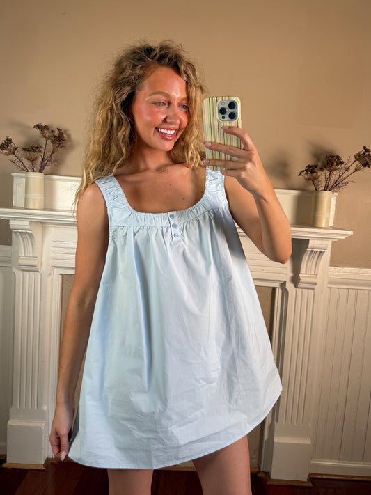 Finn Cotton Swing Mini Dress