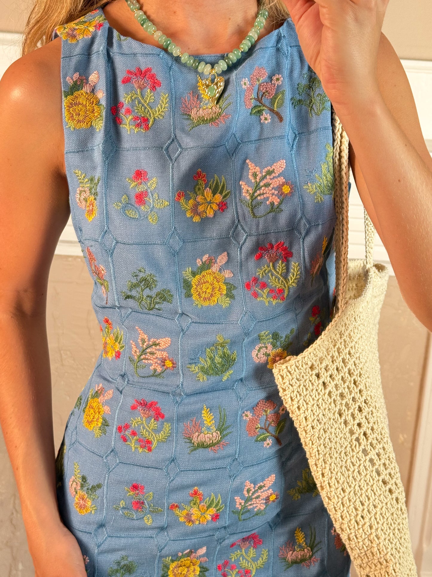 Garden Floral Mini Dress