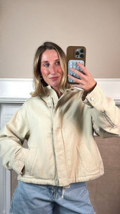 Washed Beige Jacket