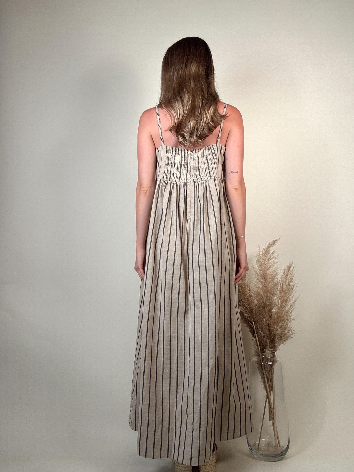 Savannah Striped Maxi Dress