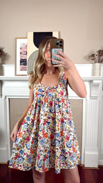 Chloe Garden Bloom Mini Dress