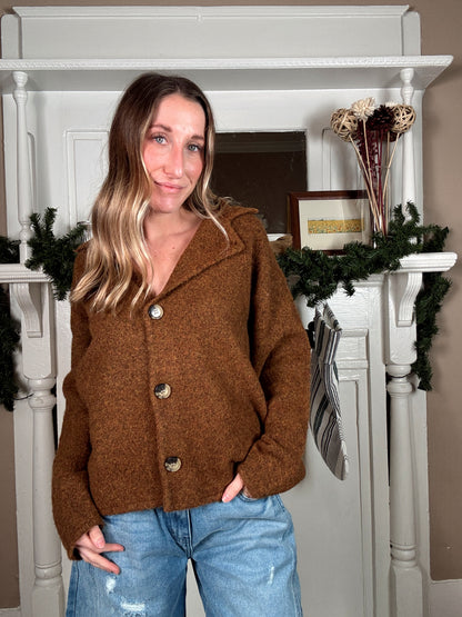 Carrie Cardigan - Camel