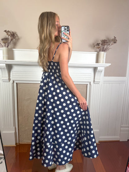 Anni Polka Dot Maxi Dress