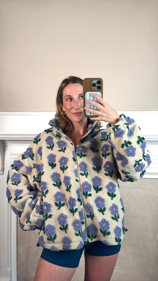 Flower Power Sherpa Jacket