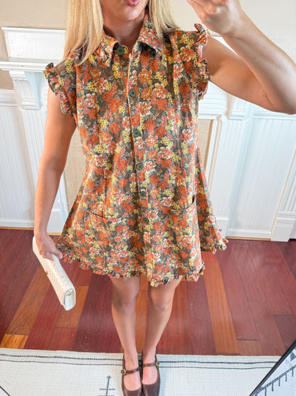 Poppy Floral Mini Dress