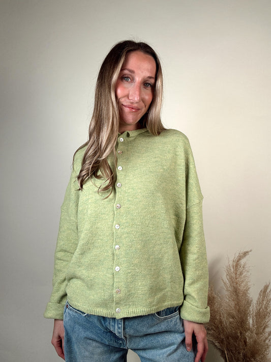 Nola Cardigan - Lemongrass