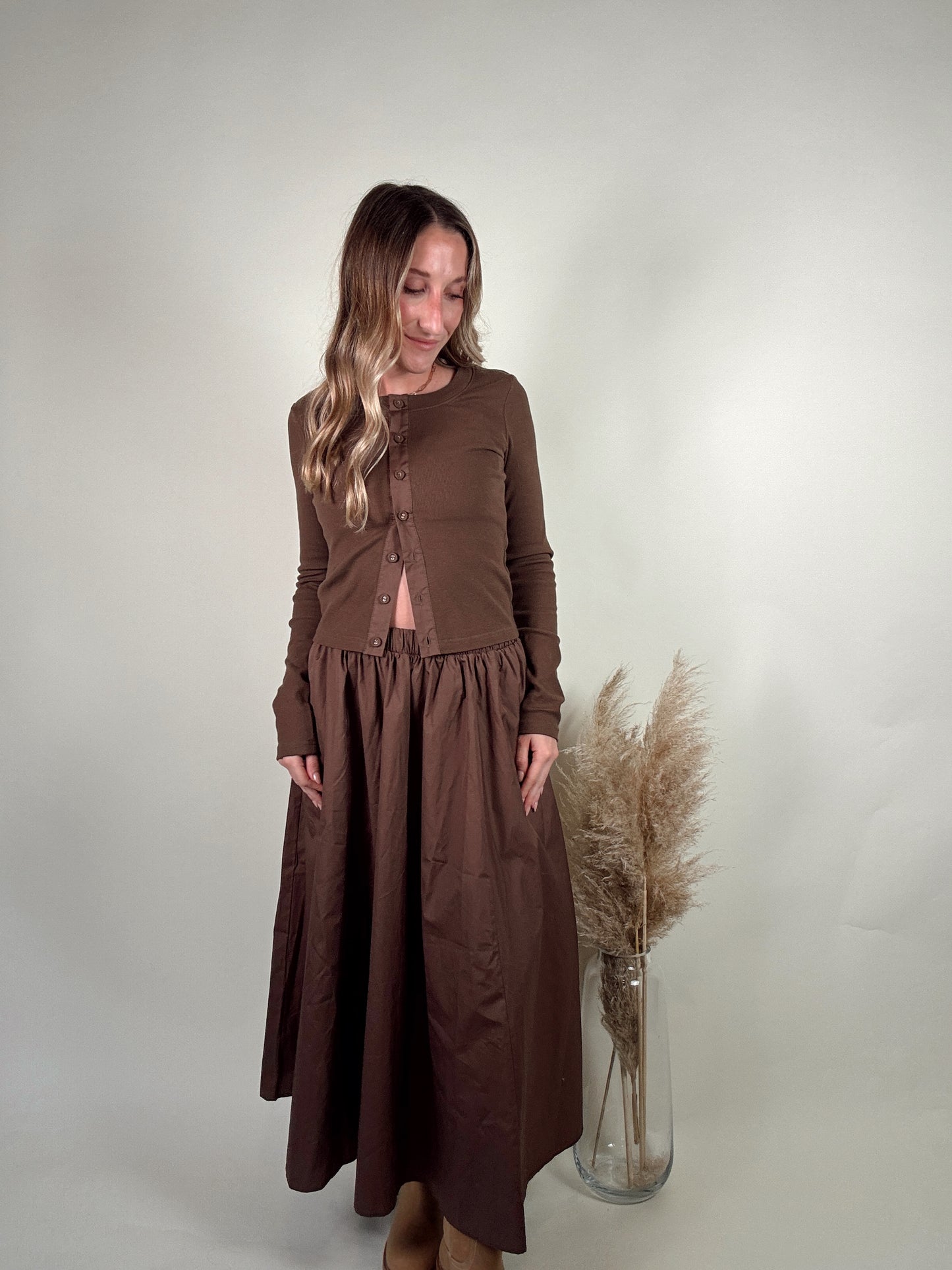 Sweet Emma Cardigan and Skirt Set