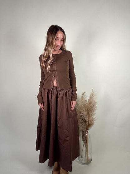 Sweet Emma Cardigan and Skirt Set