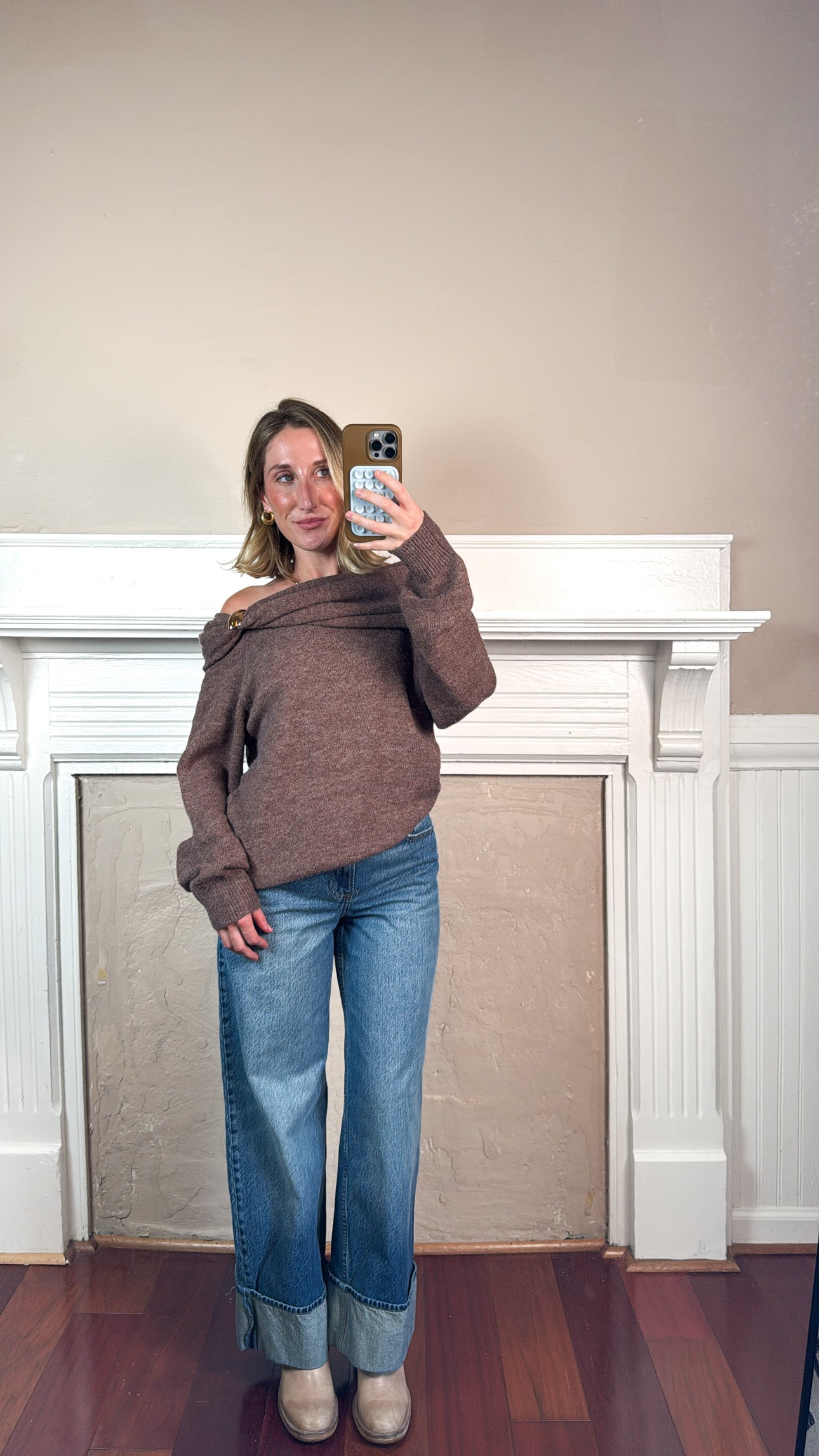 Off The Shoulder Sweater