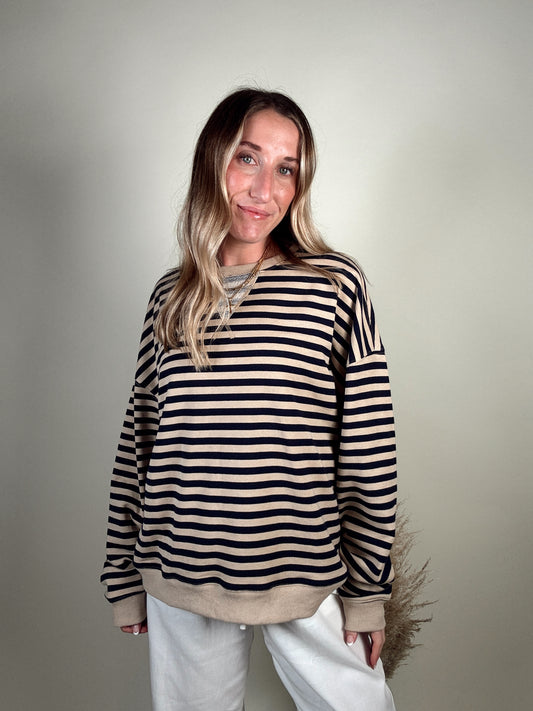 Striped Knitted Pullover