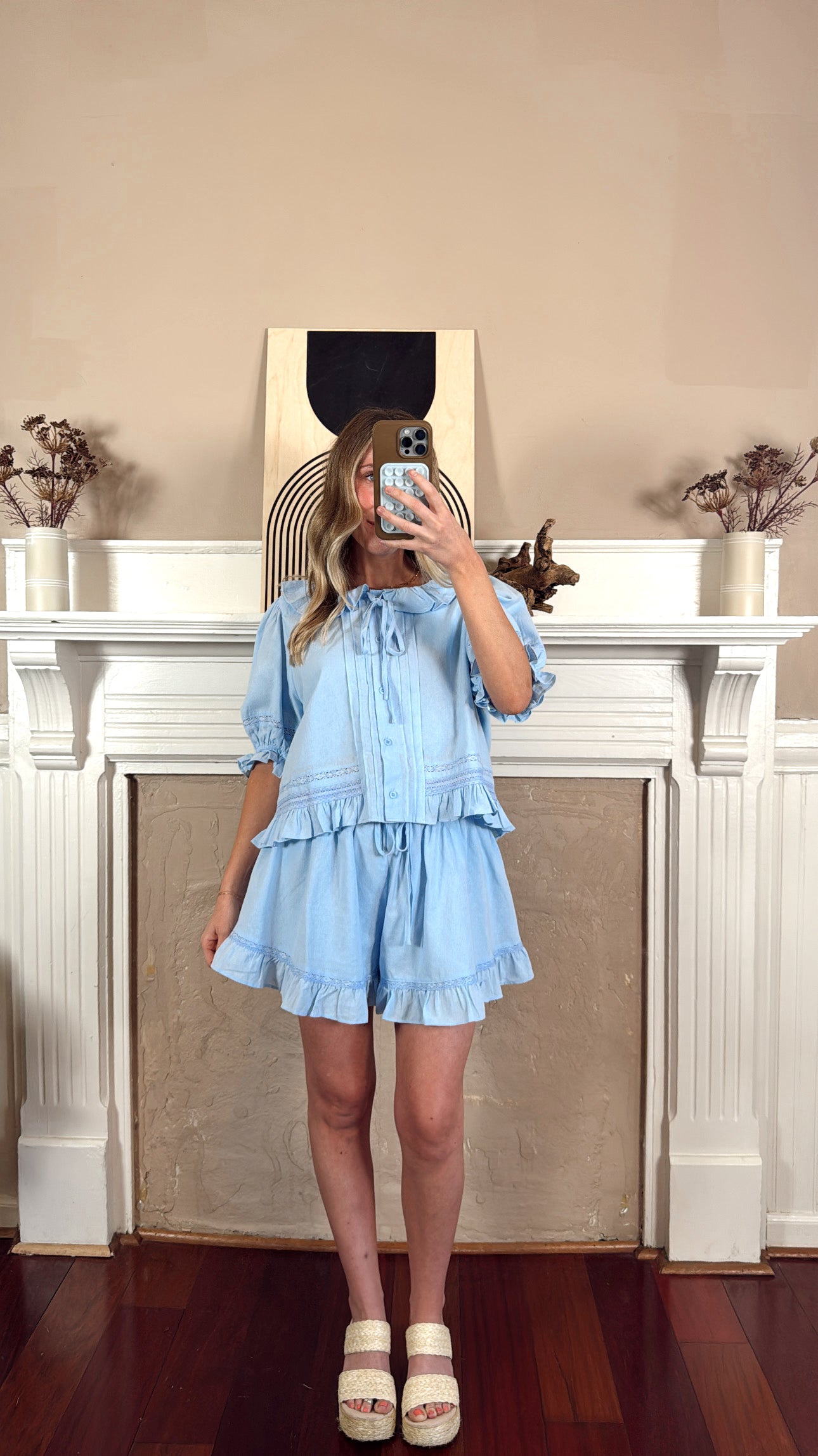 Molly Top and Shorts Set