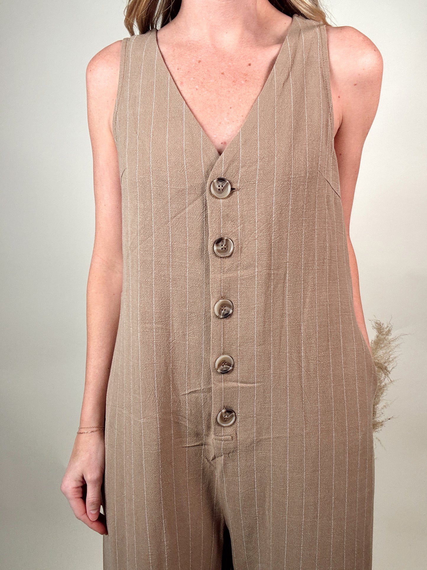 Skyline Striped Jumpsuit