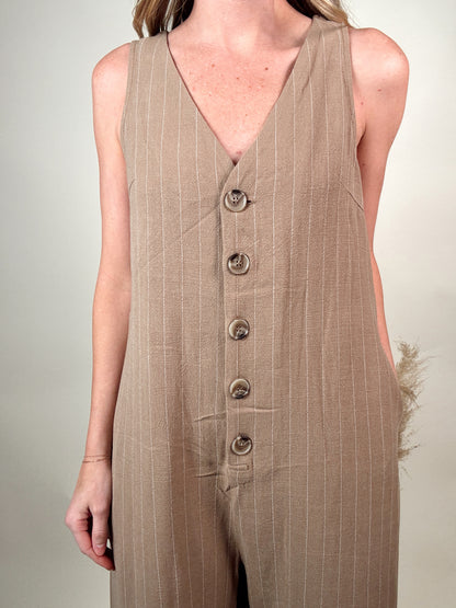 Skyline Striped Jumpsuit