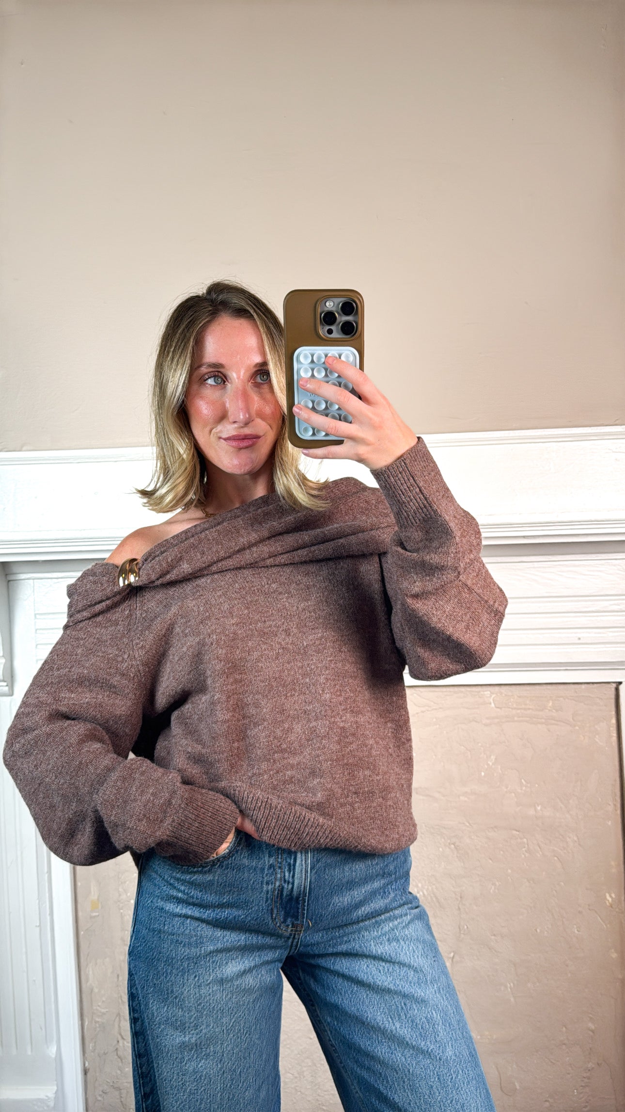 Off The Shoulder Sweater