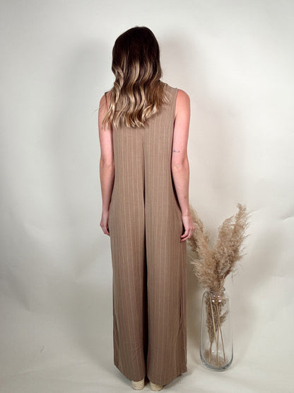 Skyline Striped Jumpsuit