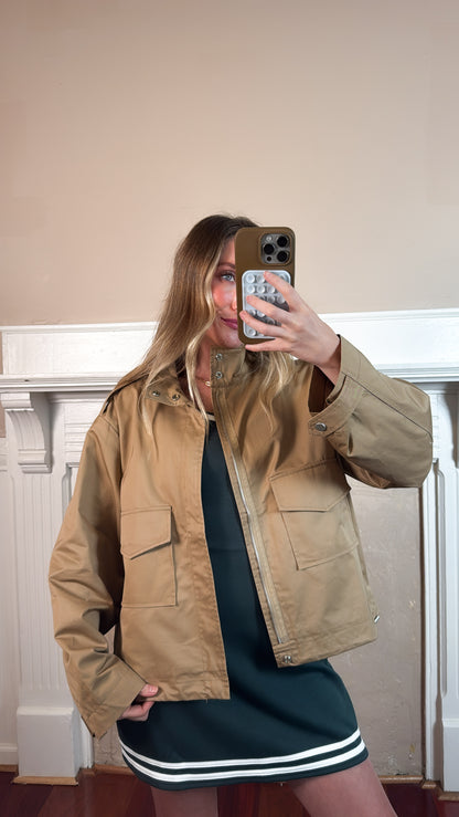 Khaki Utility Jacket