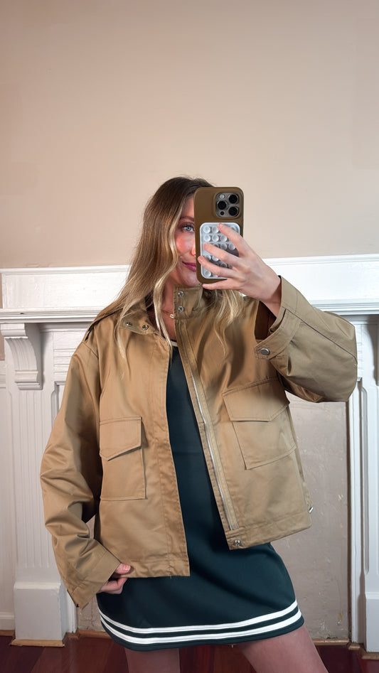 Khaki Utility Jacket