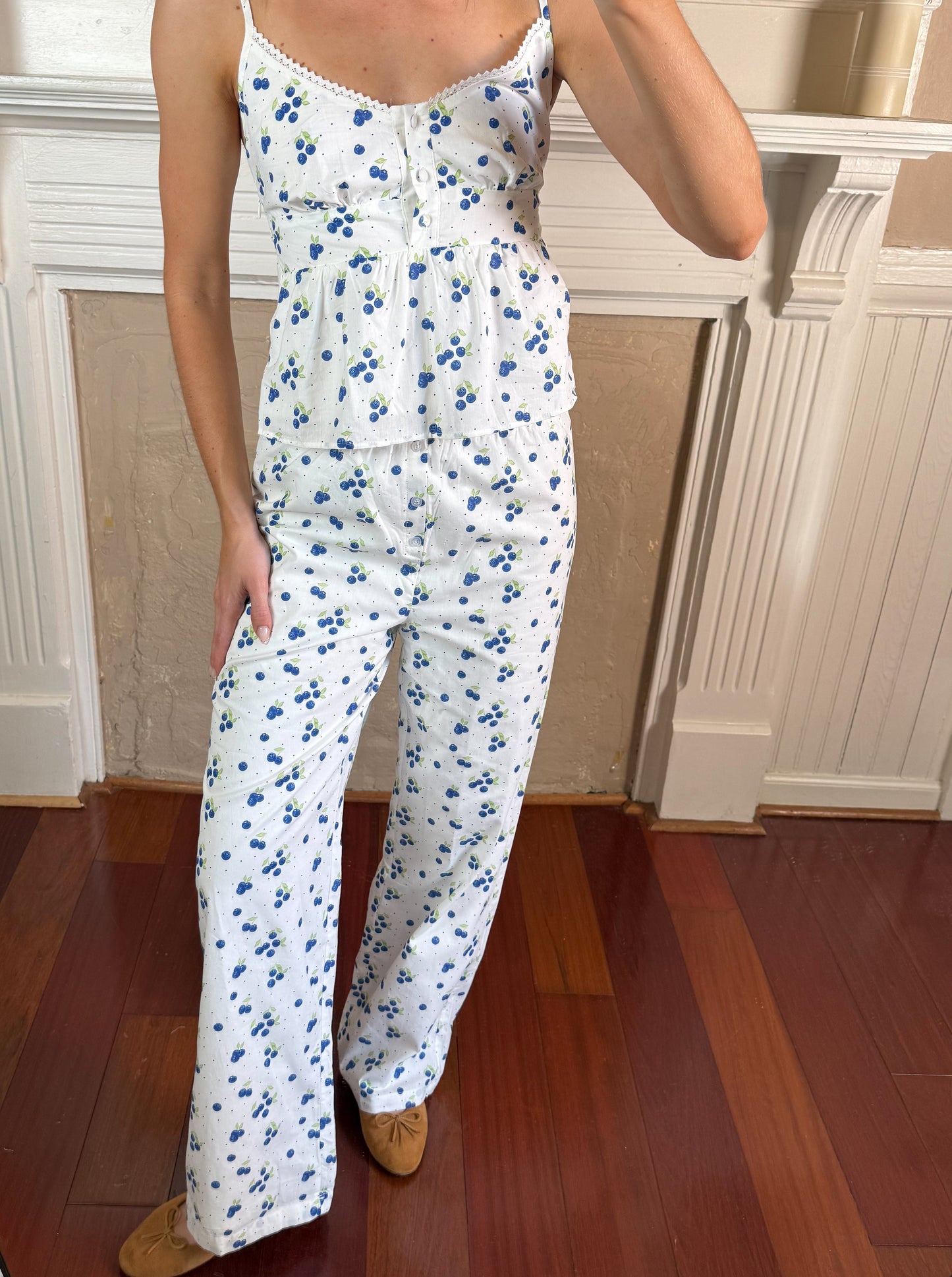 Blueberry Top and Pants Set
