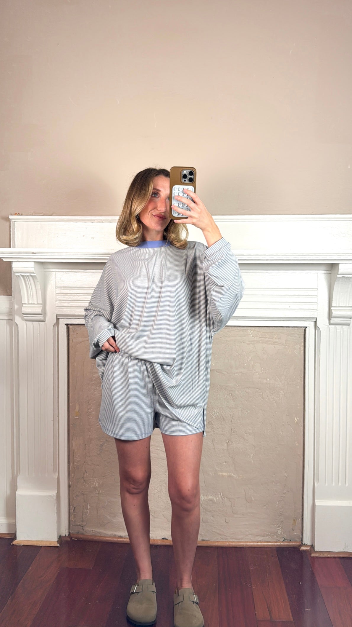 Kenzie Shorts - Periwinkle